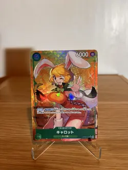 One Piece Card Game Carrot Card OP08-023 SR Two Legends Japanese Edition NM - Image 1
