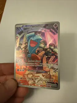 Team Rocket's Wobbuffet 203 Sv: Scarlet & Violet Promo Cards Holo - Image 1