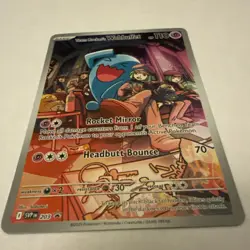 Team Rocket's Wobbuffet 203 Sv: Scarlet & Violet Promo Cards Holo - Image 4