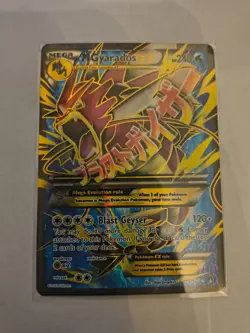 Pokemon TCG M Gyarados EX Full Art Holo Ultra Rare Card XY Breakpoint 115/122 NM - Image 1