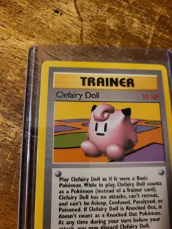 Clefairy Doll 70/102 Base Set - Rare Pokemon Card - NM/Mint W/ Toploader Sleeve - Image 2