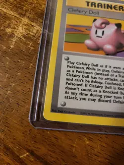 Clefairy Doll 70/102 Base Set - Rare Pokemon Card - NM/Mint W/ Toploader Sleeve - Image 5