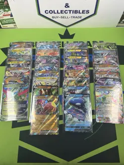 Pokemon V & EX Holo 30 Card Lot - Image 1