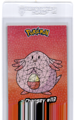Chansey Pokemon card Crystal collection - Image 1