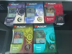 MTG Ravnica Guild Kit Set of 5 - Orzhov Azorius Rakdos Gruul Simic NEW Sealed - Image 1