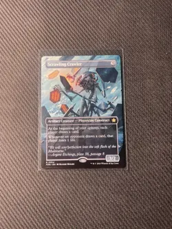 Scrawling Crawler Borderless Foundations Regular MTG - Image 1