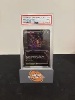 Jeweled Lotus Borderless Showcase Foil Commander Masters PSA 9 - Image 1