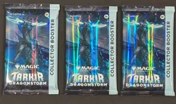 [x3] Magic The Gathering Collector Booster Packs | Tarkir: Dragonstorm | Sealed - Image 1