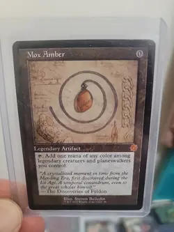 Mox Amber (Schematic) The Brothers' War: Retro Frame Artifacts Regular - Image 1