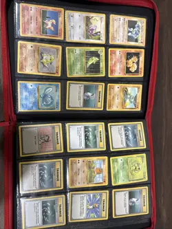 Pokemon Vintage Binder Collection Lot (Base,Fossil,Jungle,base set 2, Gym) - Image 3