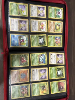 Pokemon Vintage Binder Collection Lot (Base,Fossil,Jungle,base set 2, Gym) - Image 5