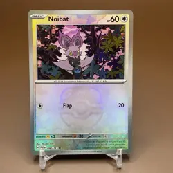 Noibat 090/131 Master Ball Pattern Prismatic Evolutions Pokemon TCG - Image 1