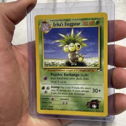 Erika's Exeggutor 44/132 Gym Heroes Pokemon Card - NM Near Mint Vintage Uncommon - Image 2