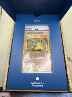 Pokemon 2000 Charizard Base Set 2 PSA 7 Rare Holo Card 4/130 Near Mint Condition - Image 3