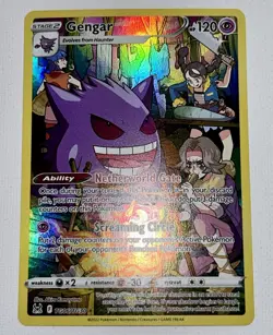 Gengar TG06/TG30 Lost Origin Full Art Trainer Gallery Ultra Rare Pokemon TCG NM - Image 3