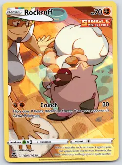 Rockruff TG07/TG30 (NM) - SWSH12: Silver Tempest Trainer Gallery - Pokemon TCG - Image 1