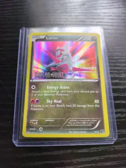 Pokemon LP/MP - LATIAS Stamped 9/20 - Holo Rare - 2012 Dragon Vault - Image 1