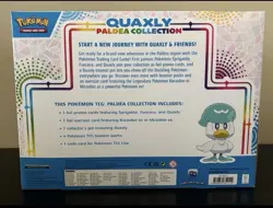 Pokemon TCG Quaxly Paldea Collection Box w/ Foil Promo & Pin sealed - Image 2