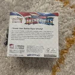 Sealed Pokemon TCG Sword & Shield Battle Styles Booster Box English New Sealed - Image 3