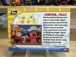 Pokemon Topps Pikachus Vacation Everyone Pull #52 - Image 2