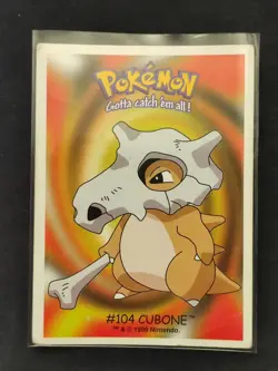 Stickers Pokemon Dunkin Boomer first edition - 104 Cubone - Image 1