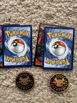 Pikachu 051 /162 Stamped 2026 Pokemon Day 30th Promo TCG With Coin Lot - Image 4