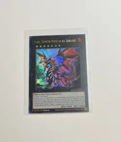 Yu-Gi-Oh! Blaze, Supreme Ruler Of All Dragons #BLMM-EN155 1st Ed Ultra Rare (NM) - Image 1