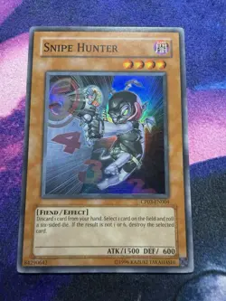 Snipe Hunter CP03-EN004 Super Rare Unlimited Edition NM/VLP YuGiOh - Image 1