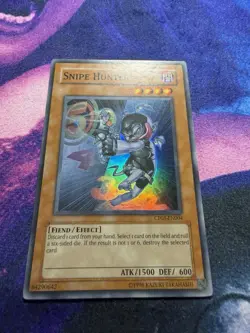 Snipe Hunter CP03-EN004 Super Rare Unlimited Edition NM/VLP YuGiOh - Image 2