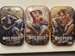 (LOT OF 12) One Piece Card Game 2-Pack Mini Tin Set Vol 2 OP13 Fast FREE SHIP✅ - Image 1