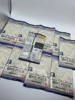 One Piece TCG EB-02 Anime 25th Collection Japanese Booster Pack [X10] - Image 1