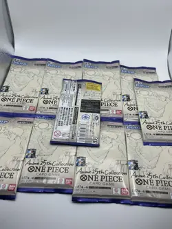 One Piece TCG EB-02 Anime 25th Collection Japanese Booster Pack [X10] - Image 2