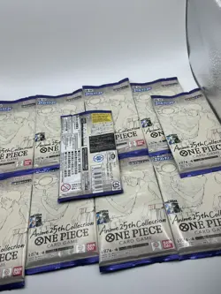 One Piece TCG EB-02 Anime 25th Collection Japanese Booster Pack [X10] - Image 3