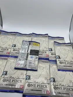 One Piece TCG EB-02 Anime 25th Collection Japanese Booster Pack [X10] - Image 2