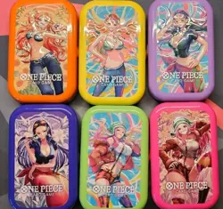 One Piece Mini-tin Set Vol.2 TS-02 Asian Limited - Set of 6 Mini Tins EMPTY - Image 1