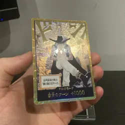 DON!! Dracule Mihawk GOLD OP14 Japanese EB04 ONE PIECE CCG - Image 2