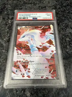 Reshiram Full Art RC22 Legendary Treasures Radiant Collection Holo Pokemon PSA 9 - Image 3