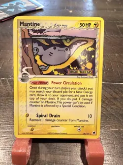Pokemon - Mantine Delta Species 20/101 Dragon Frontiers Reverse Holo - Image 1