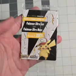 SEALED Ash’s Pikachu TCG SM108 2017 Promo Card Pokemon "I Choose You" Clean - Image 2