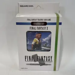 Final Fantasy Trading Card Game Starter Set Final Fantasy X Sealed NIB - Image 1