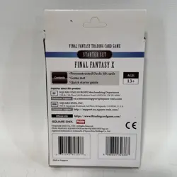 Final Fantasy Trading Card Game Starter Set Final Fantasy X Sealed NIB - Image 2