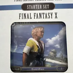 Final Fantasy Trading Card Game Starter Set Final Fantasy X Sealed NIB - Image 4