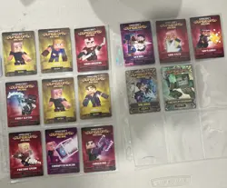 Minecraft Dungeons Arcade Cards Lot Of 14 Foil Valorie Kleptomaniac Soul Fists + - Image 1