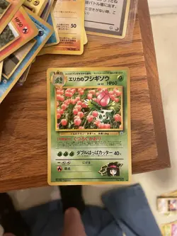 Erika's Ivysaur Challenge from the Darkness Japanese Pokemon Card - NM - Image 1