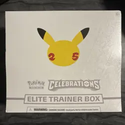 Pokemon Celebrations ETB 25th Anniversary BRAND NEW SEALED - Image 1