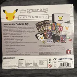 Pokemon Celebrations ETB 25th Anniversary BRAND NEW SEALED - Image 2