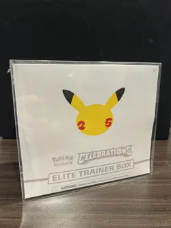 Pokemon Celebrations ETB Elite Trainer Box 25th Anniversary Brand New / Sealed 820650809439 - Image 1