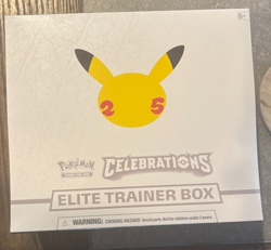 Pokemon Celebrations ETB Elite Trainer Box 25th anniversary brand new/sealed 820650809439 - Image 1