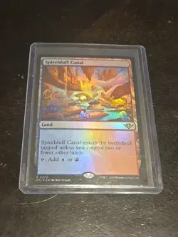 MTG - Spirebluff Canal - FOIL - Outlaws of Thunder Junction Magic - #270 - Image 1