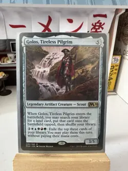 MTG Magic the Gathering Golos, Tireless Pilgrim Core Set 2020 - Image 1